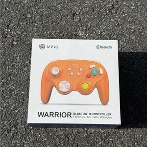 NYXI Warrior Orange Nintendo Switch Bluetooth Controller NGC/Wii/PC